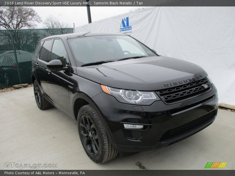 Santorini Black Metallic / Tan 2016 Land Rover Discovery Sport HSE Luxury 4WD