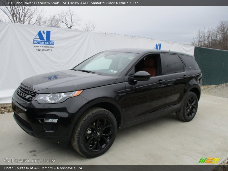 Santorini Black Metallic / Tan 2016 Land Rover Discovery Sport HSE Luxury 4WD