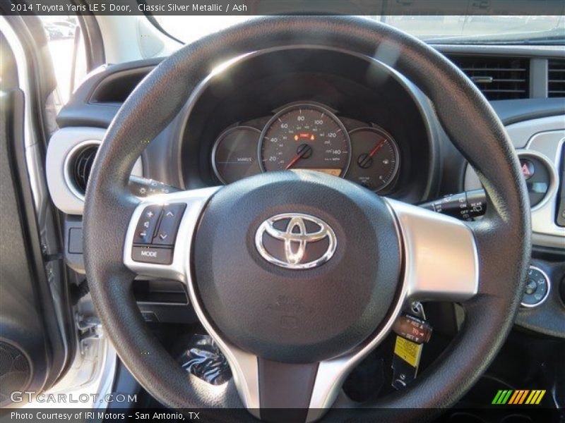 Classic Silver Metallic / Ash 2014 Toyota Yaris LE 5 Door