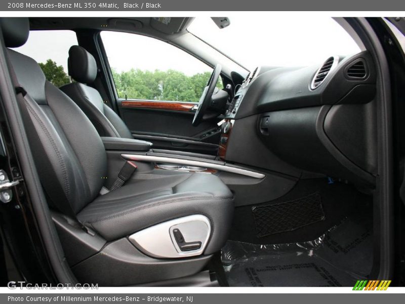 Black / Black 2008 Mercedes-Benz ML 350 4Matic