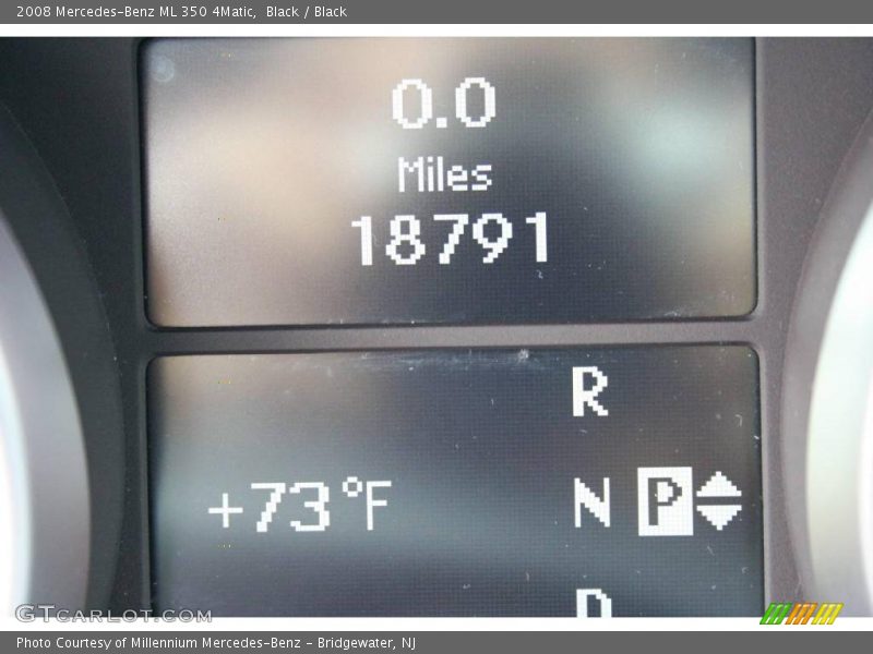Black / Black 2008 Mercedes-Benz ML 350 4Matic