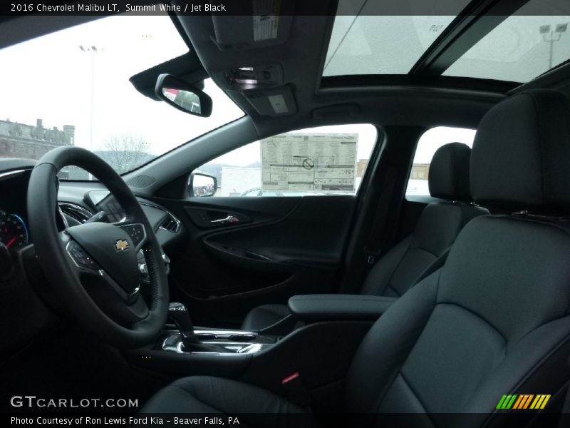 Summit White / Jet Black 2016 Chevrolet Malibu LT