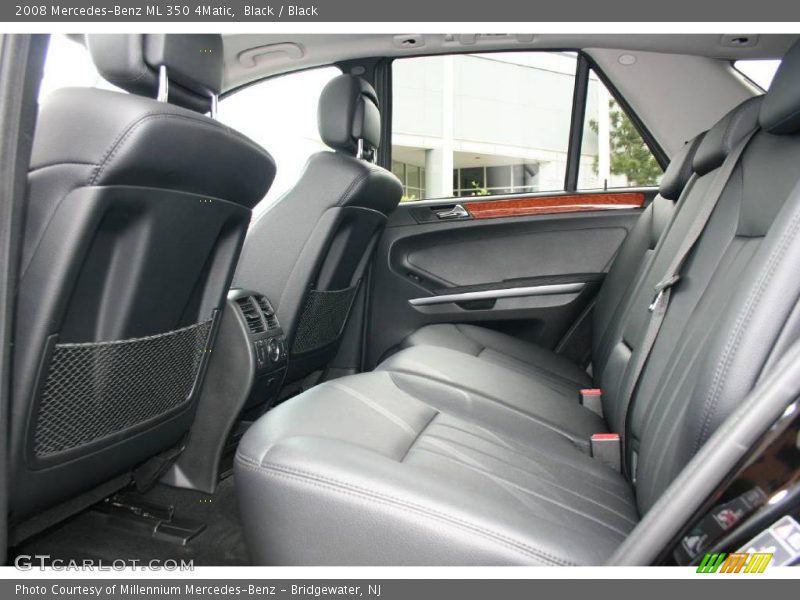 Black / Black 2008 Mercedes-Benz ML 350 4Matic