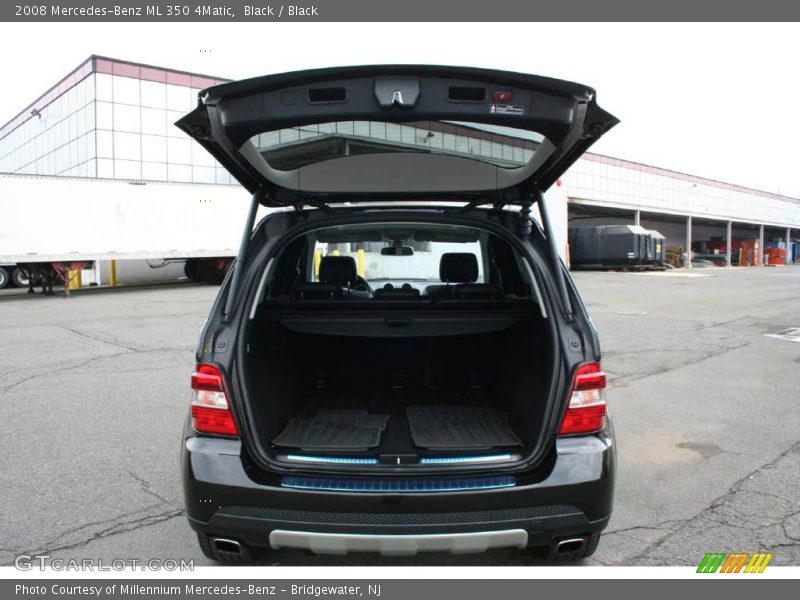 Black / Black 2008 Mercedes-Benz ML 350 4Matic