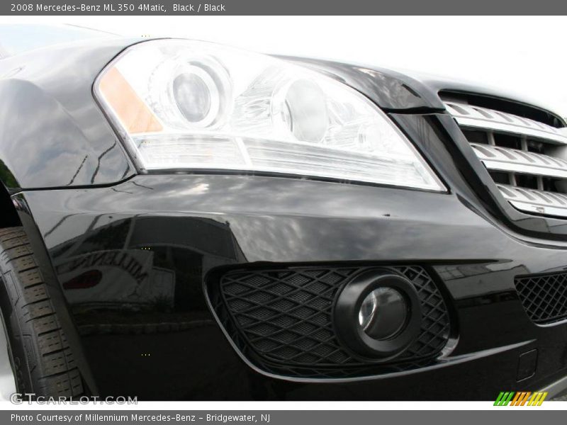 Black / Black 2008 Mercedes-Benz ML 350 4Matic