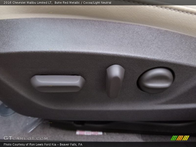 Butte Red Metallic / Cocoa/Light Neutral 2016 Chevrolet Malibu Limited LT