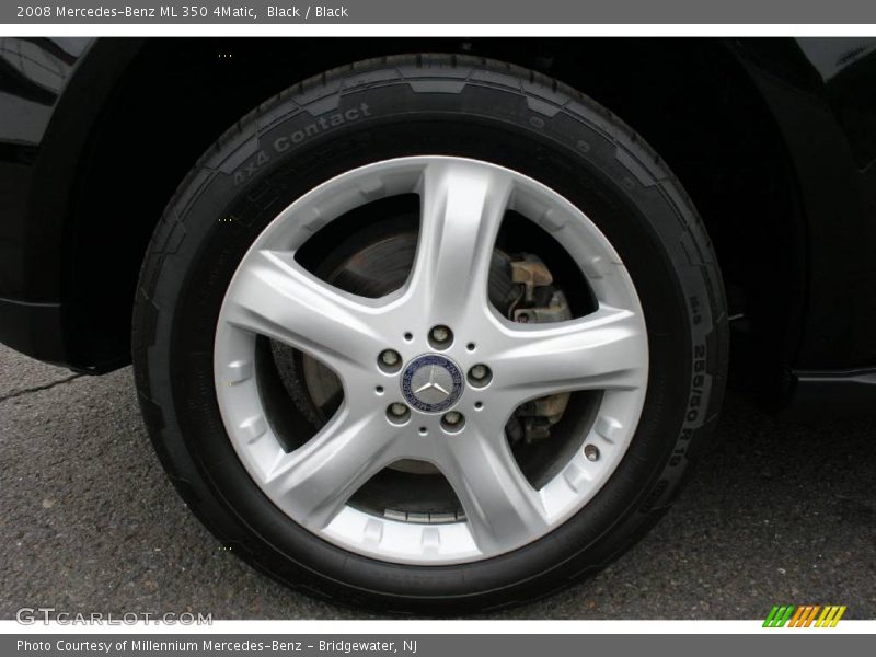 Black / Black 2008 Mercedes-Benz ML 350 4Matic