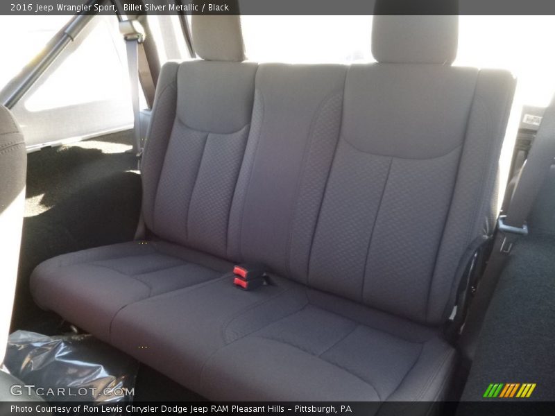 Billet Silver Metallic / Black 2016 Jeep Wrangler Sport