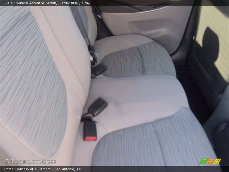 Pacific Blue / Gray 2016 Hyundai Accent SE Sedan