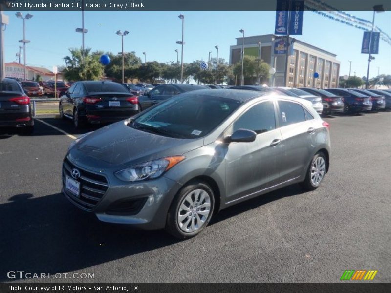 Galactic Gray / Black 2016 Hyundai Elantra GT