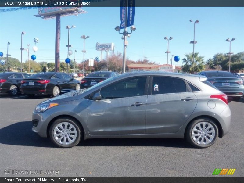 Galactic Gray / Black 2016 Hyundai Elantra GT