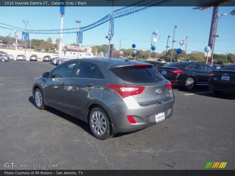 Galactic Gray / Black 2016 Hyundai Elantra GT