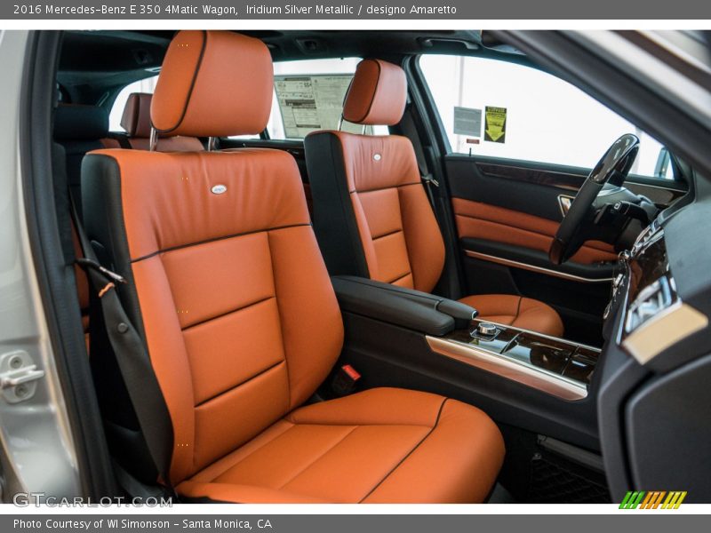  2016 E 350 4Matic Wagon designo Amaretto Interior
