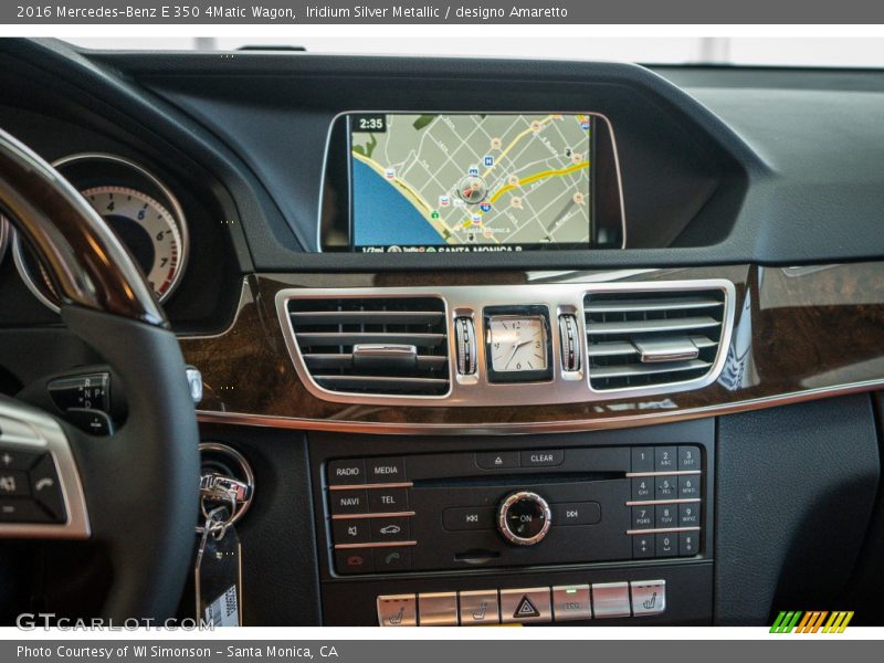 Controls of 2016 E 350 4Matic Wagon