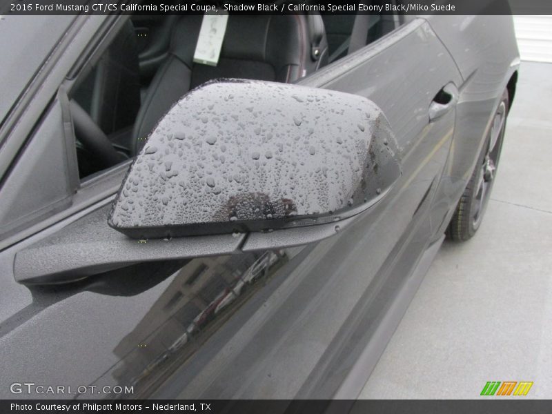 Shadow Black / California Special Ebony Black/Miko Suede 2016 Ford Mustang GT/CS California Special Coupe