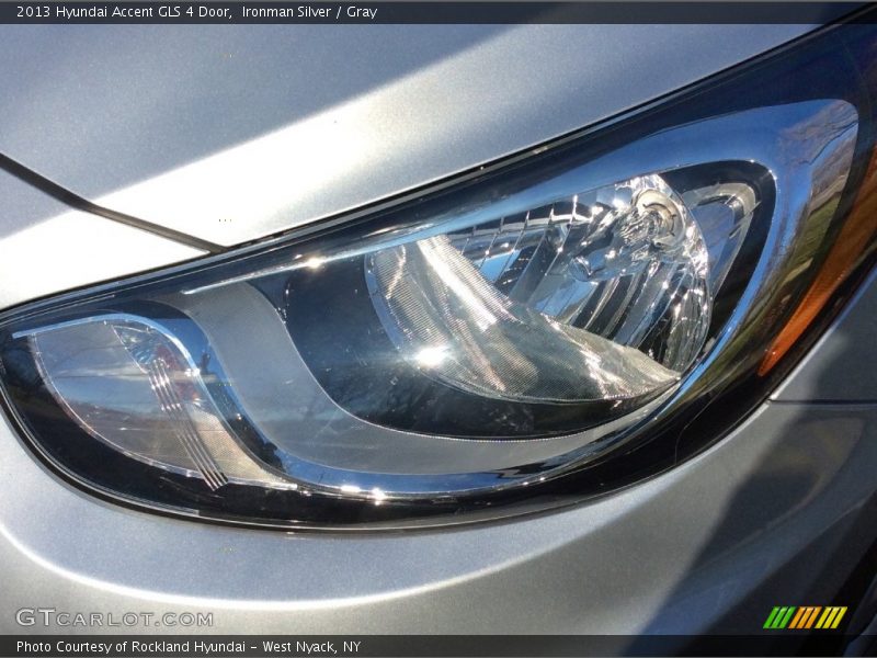 Ironman Silver / Gray 2013 Hyundai Accent GLS 4 Door