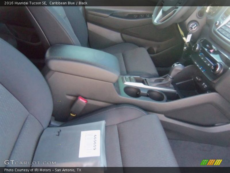 Caribbean Blue / Black 2016 Hyundai Tucson SE