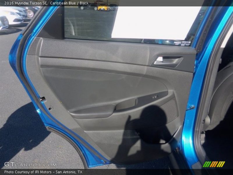 Caribbean Blue / Black 2016 Hyundai Tucson SE