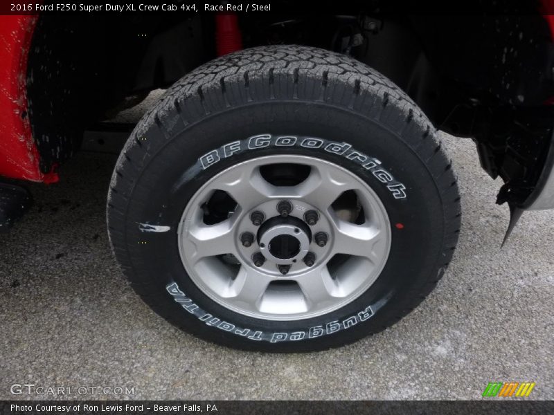  2016 F250 Super Duty XL Crew Cab 4x4 Wheel
