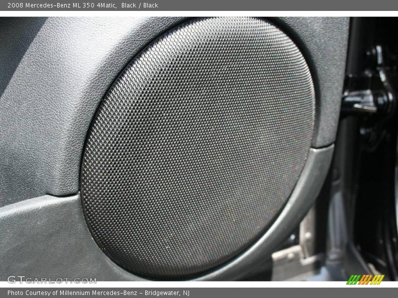 Black / Black 2008 Mercedes-Benz ML 350 4Matic