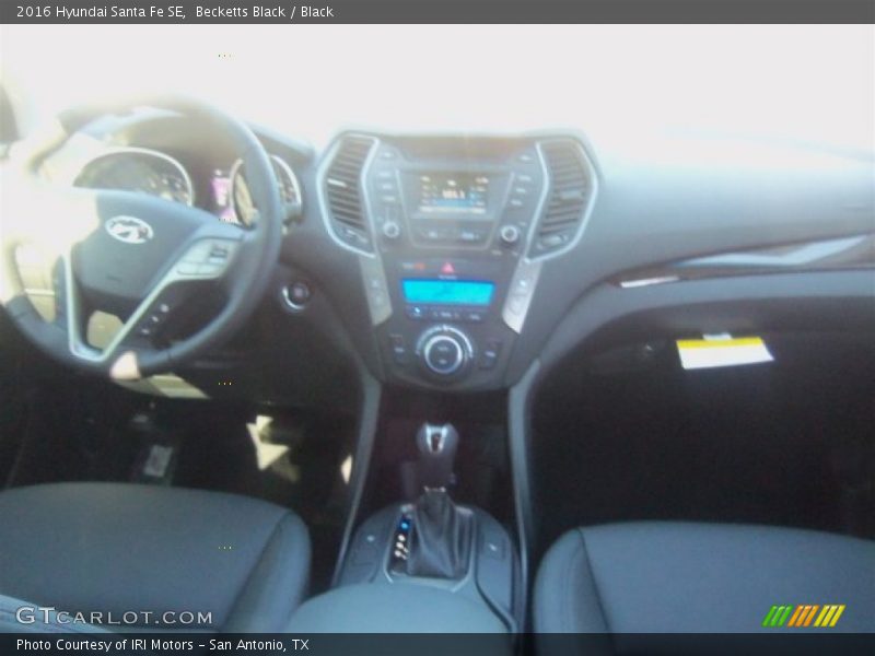 Becketts Black / Black 2016 Hyundai Santa Fe SE