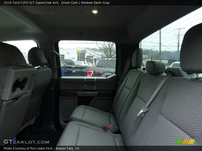 Green Gem / Medium Earth Gray 2016 Ford F150 XLT SuperCrew 4x4