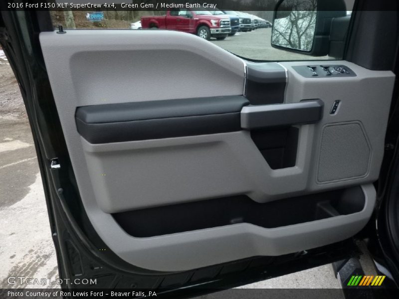 Green Gem / Medium Earth Gray 2016 Ford F150 XLT SuperCrew 4x4