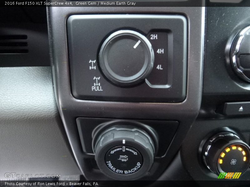 Green Gem / Medium Earth Gray 2016 Ford F150 XLT SuperCrew 4x4