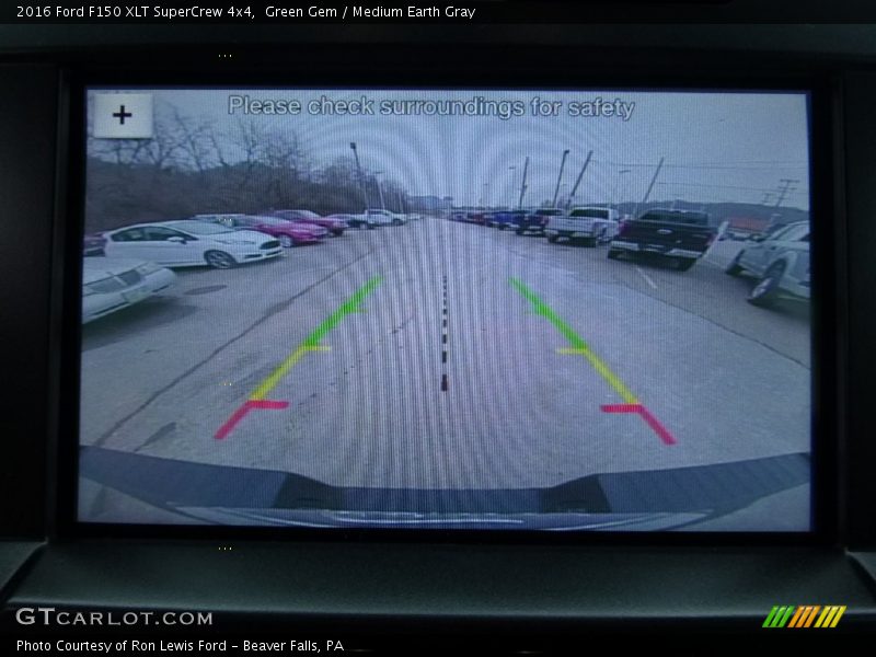Green Gem / Medium Earth Gray 2016 Ford F150 XLT SuperCrew 4x4