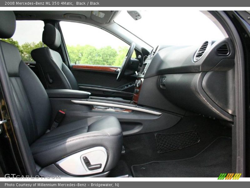 Black / Black 2008 Mercedes-Benz ML 350 4Matic