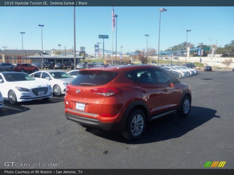 Sedona Sunset / Black 2016 Hyundai Tucson SE