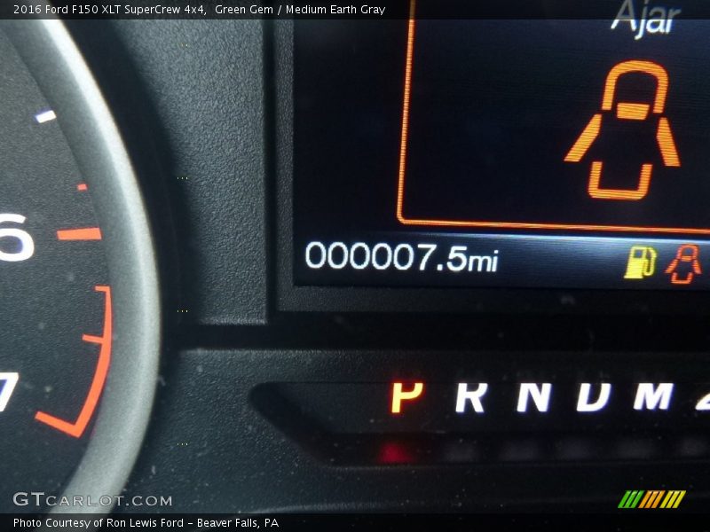 Green Gem / Medium Earth Gray 2016 Ford F150 XLT SuperCrew 4x4