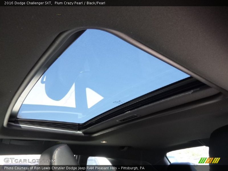 Plum Crazy Pearl / Black/Pearl 2016 Dodge Challenger SXT
