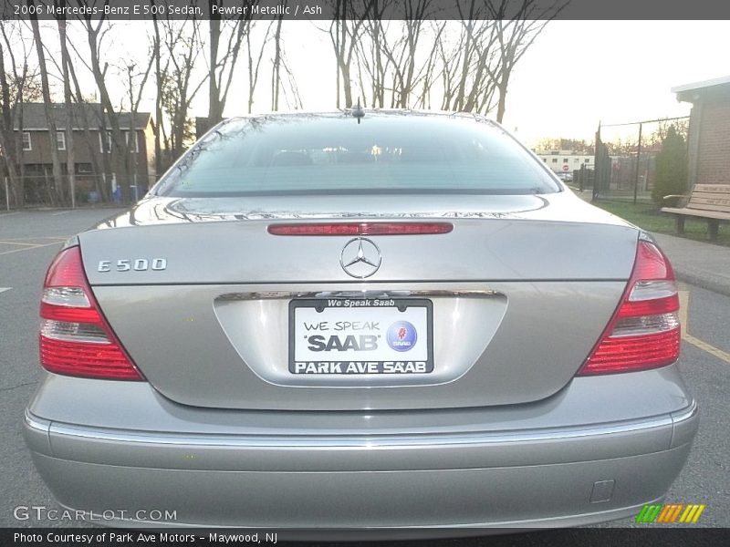 Pewter Metallic / Ash 2006 Mercedes-Benz E 500 Sedan