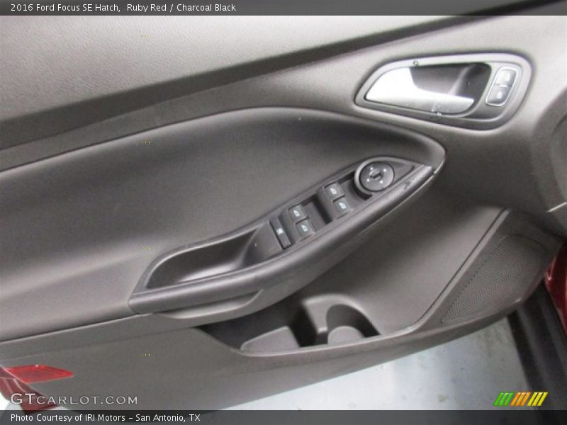 Ruby Red / Charcoal Black 2016 Ford Focus SE Hatch