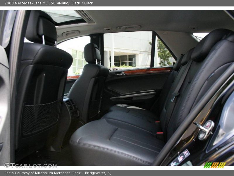Black / Black 2008 Mercedes-Benz ML 350 4Matic