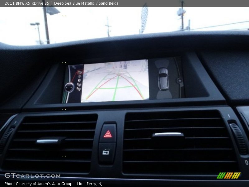 Deep Sea Blue Metallic / Sand Beige 2011 BMW X5 xDrive 35i