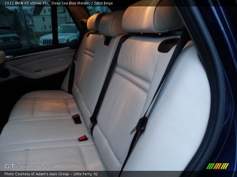 Deep Sea Blue Metallic / Sand Beige 2011 BMW X5 xDrive 35i