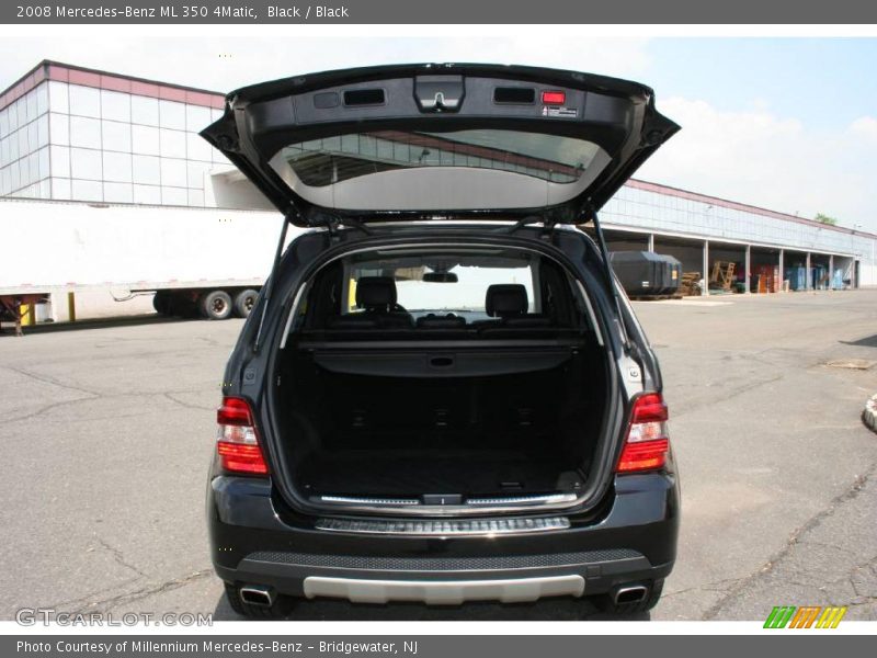 Black / Black 2008 Mercedes-Benz ML 350 4Matic
