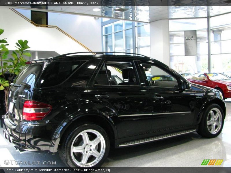 Black / Black 2008 Mercedes-Benz ML 63 AMG 4Matic