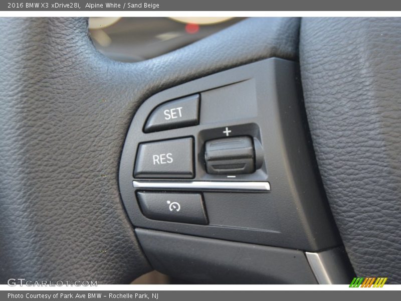 Alpine White / Sand Beige 2016 BMW X3 xDrive28i