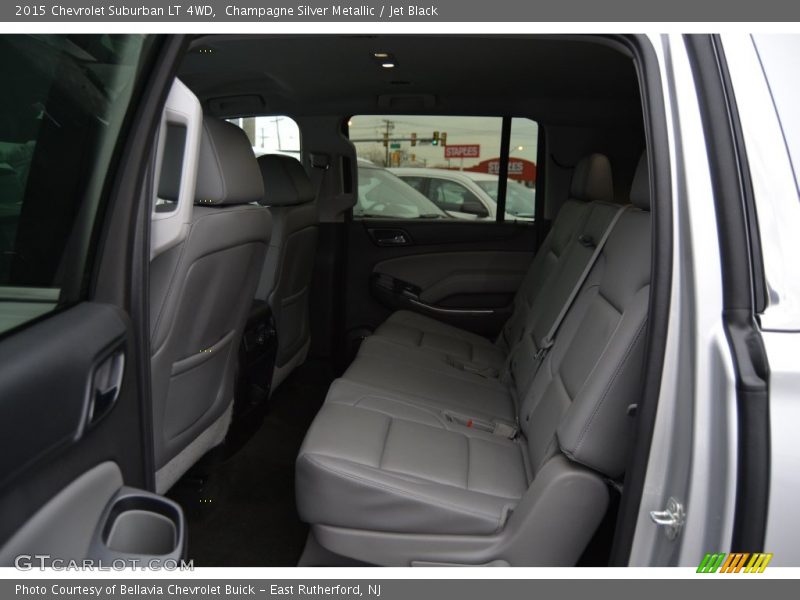 Champagne Silver Metallic / Jet Black 2015 Chevrolet Suburban LT 4WD