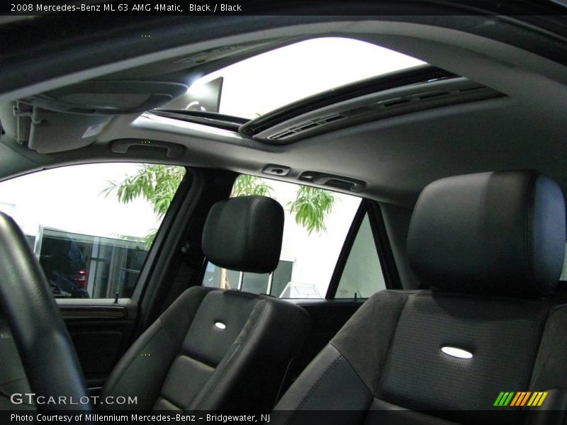 Black / Black 2008 Mercedes-Benz ML 63 AMG 4Matic