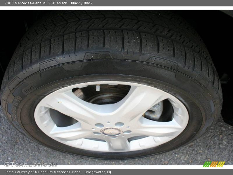 Black / Black 2008 Mercedes-Benz ML 350 4Matic