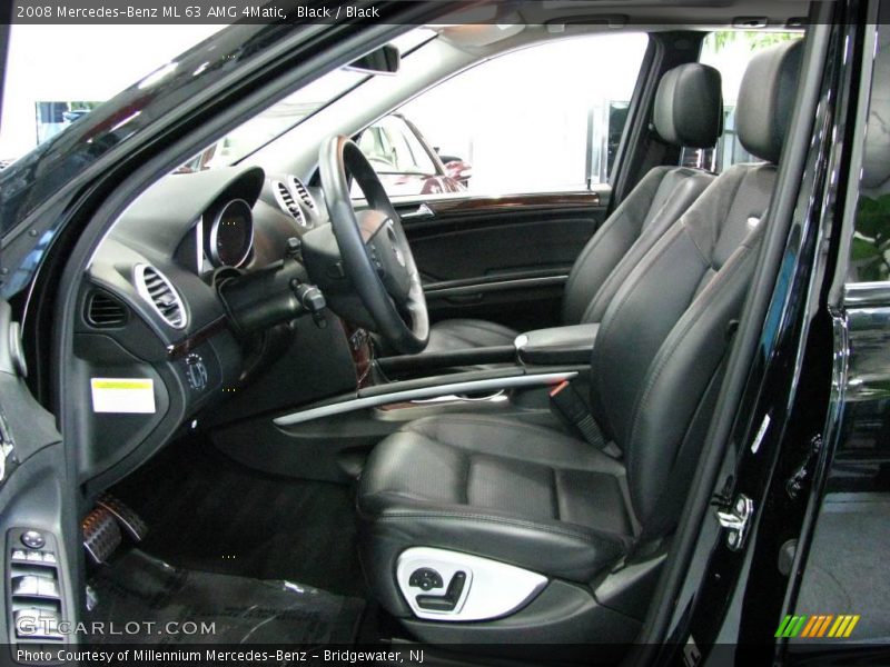 Black / Black 2008 Mercedes-Benz ML 63 AMG 4Matic