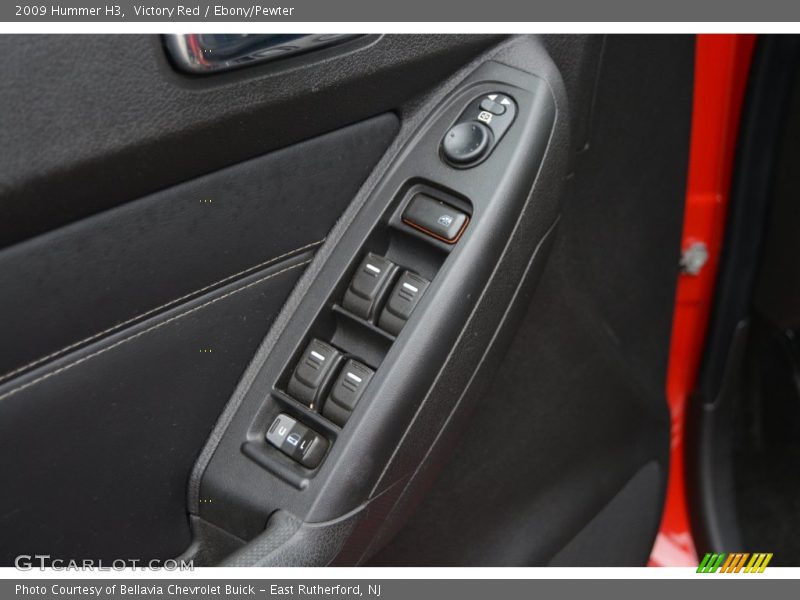 Victory Red / Ebony/Pewter 2009 Hummer H3