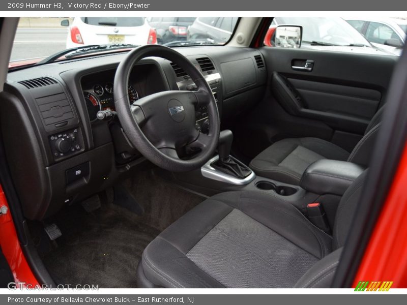 Victory Red / Ebony/Pewter 2009 Hummer H3