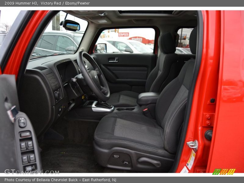 Victory Red / Ebony/Pewter 2009 Hummer H3
