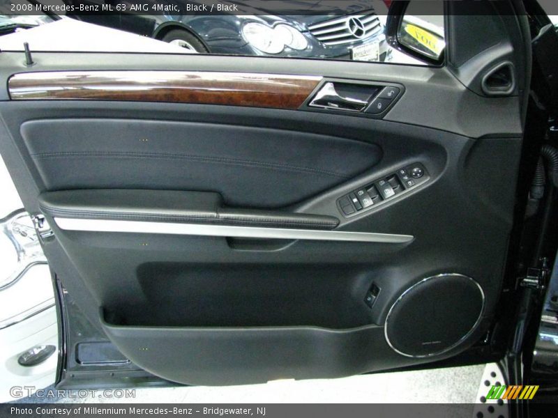 Black / Black 2008 Mercedes-Benz ML 63 AMG 4Matic