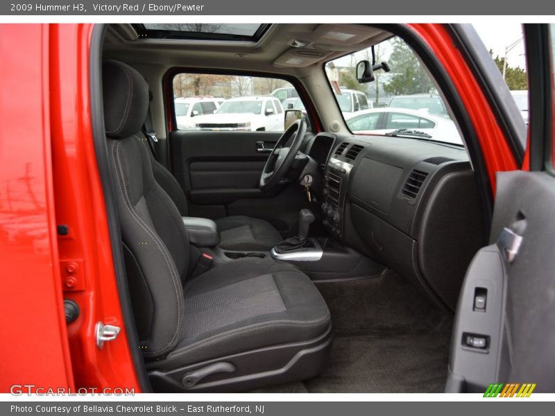 Victory Red / Ebony/Pewter 2009 Hummer H3